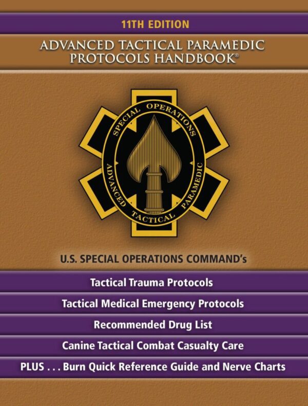 A book cover with the title of the protocols handbook.
