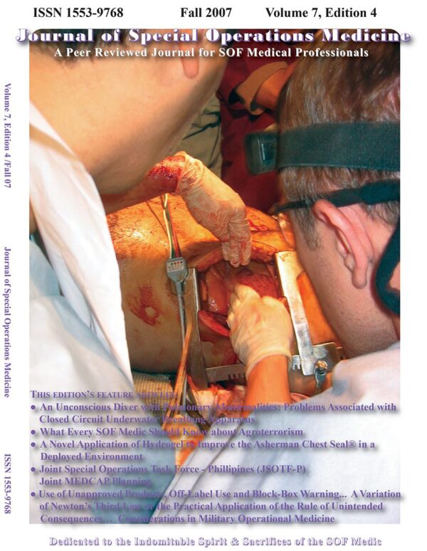 A Novel Application Of Hydrogel To Improve The Asherman Chest Seal® In A Deployed Environment