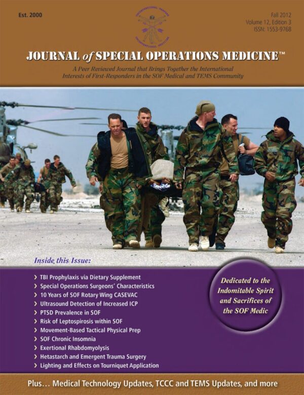 10 Years of SOF Rotary Wing CASEVAC Missions, Training and Equipment: A Retrospective View from the 160th SOAR (A)