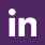 A purple background with the linkedin logo in white.
